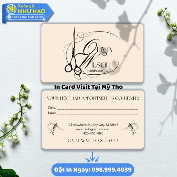 Dịch Vụ In Card Visit Chuyên Nghiệp Giá Tốt Tại Mỹ Tho