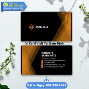 In Card Visit Tại Nam Định Chất Lượng, Giá Tốt – Xương In Như Hảo