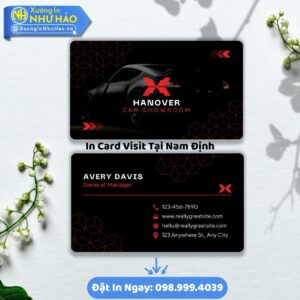 In Card Visit Tại Nam Định Chất Lượng, Giá Tốt – Xương In Như Hảo