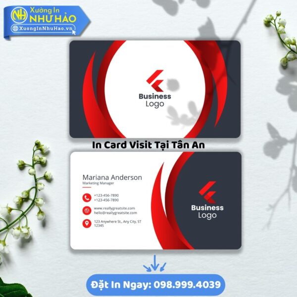 In Card Visit Tại Tân An Uy Tín Thiết Kế Chuyên Nghiệp