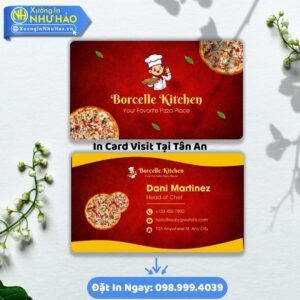 In Card Visit Tại Tân An Uy Tín Thiết Kế Chuyên Nghiệp