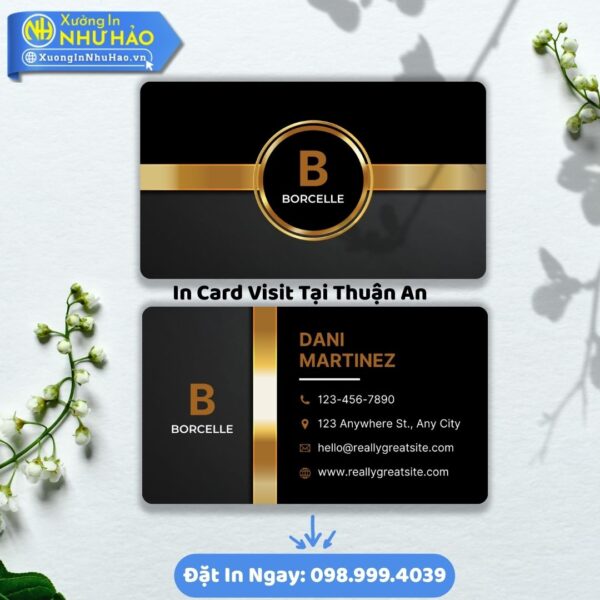 In Card Visit Tại Thuận An: Chất Lượng, Uy Tín, Giá Tốt