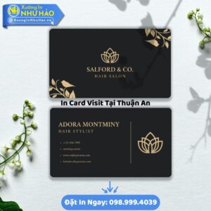 In Card Visit Tại Thuận An: Chất Lượng, Uy Tín, Giá Tốt