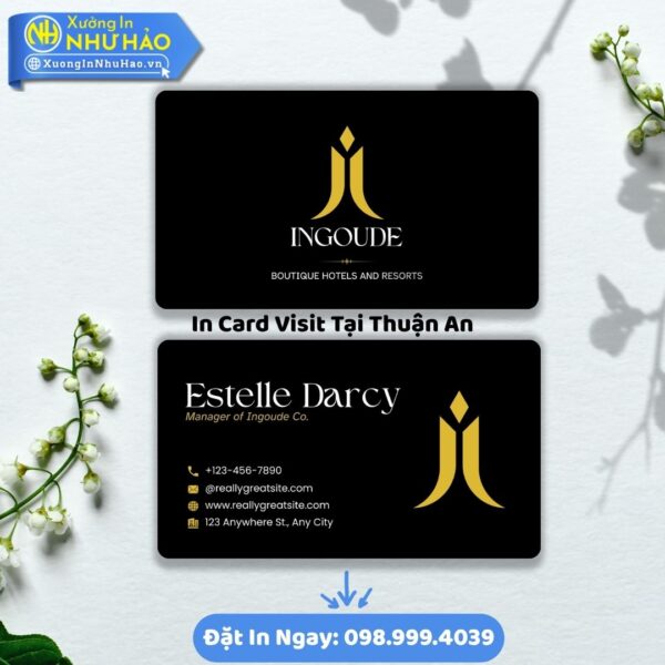 In Card Visit Tại Thuận An: Chất Lượng, Uy Tín, Giá Tốt