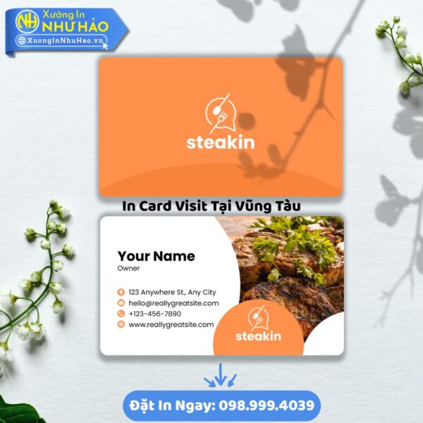 Dịch Vụ In Card Visit Vũng Tàu Chuyên Nghiệp Nhanh Chóng