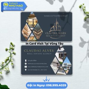Dịch Vụ In Card Visit Vũng Tàu Chuyên Nghiệp Nhanh Chóng