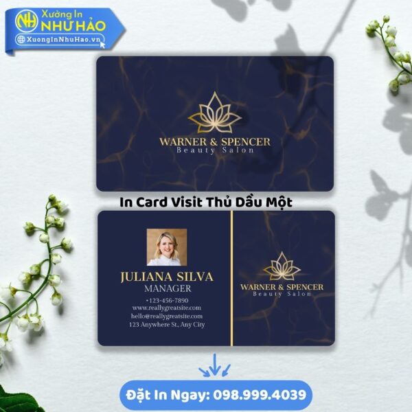 Dịch Vụ In Card Visit Thủ Dầu Một Chuyên Nghiệp, Giá Tốt Nhất