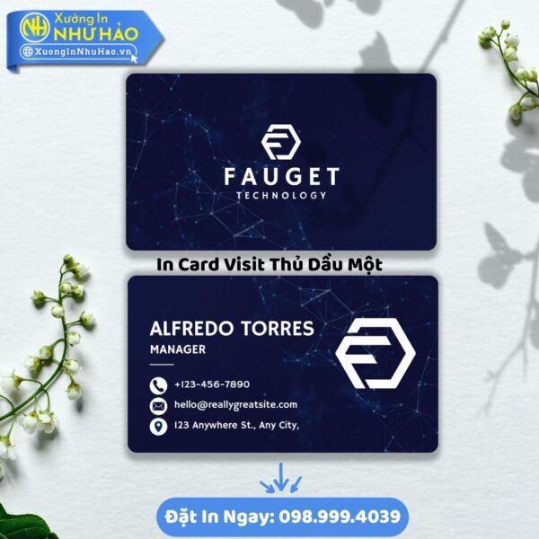 Dịch Vụ In Card Visit Thủ Dầu Một Chuyên Nghiệp, Giá Tốt Nhất
