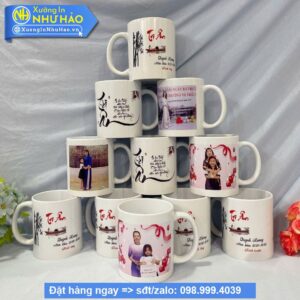 Ly sứ quà tặng - Cốc sứ kỷ niệm