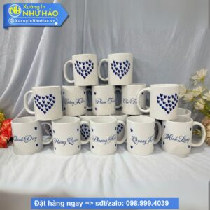 Ly sứ quà tặng - Cốc sứ kỷ niệm