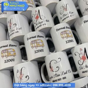 Ly sứ quà tặng - Cốc sứ kỷ niệm