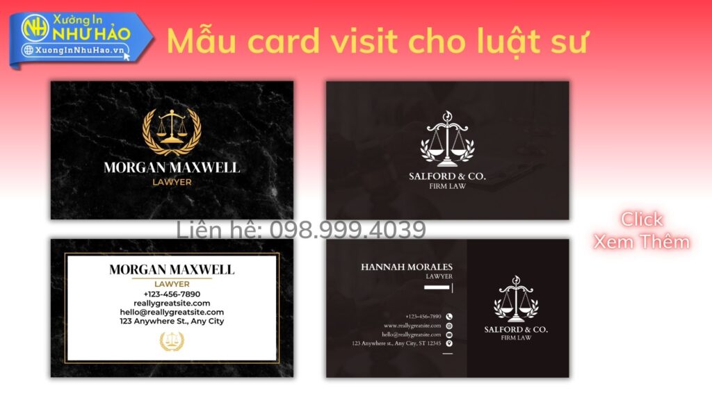 Dịch Vụ In Card Visit Tại Đà Nẵng Uy Tín | Xưởng In Như Hảo