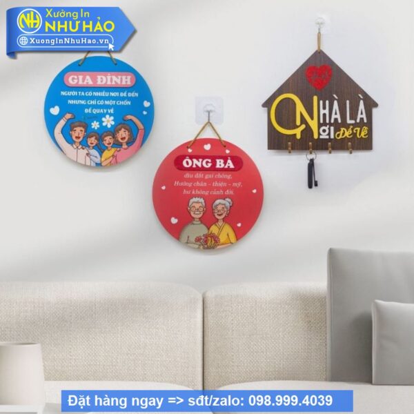 Bảng Gỗ Decor Trang Trí Theo Yêu Cầu: Đặt Làm Giá Tốt, Mẫu Đẹp Tại Xưởng In Như Hảo