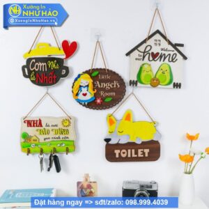 Bảng Gỗ Decor Trang Trí Theo Yêu Cầu: Đặt Làm Giá Tốt, Mẫu Đẹp Tại Xưởng In Như Hảo