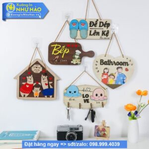 Bảng Gỗ Decor Trang Trí Theo Yêu Cầu: Đặt Làm Giá Tốt, Mẫu Đẹp Tại Xưởng In Như Hảo