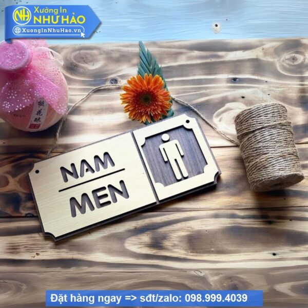 Biển Gỗ Toilet WC: Giải Pháp Trang Trí Thông Minh, Nâng Tầm Không Gian Sống Của Bạn