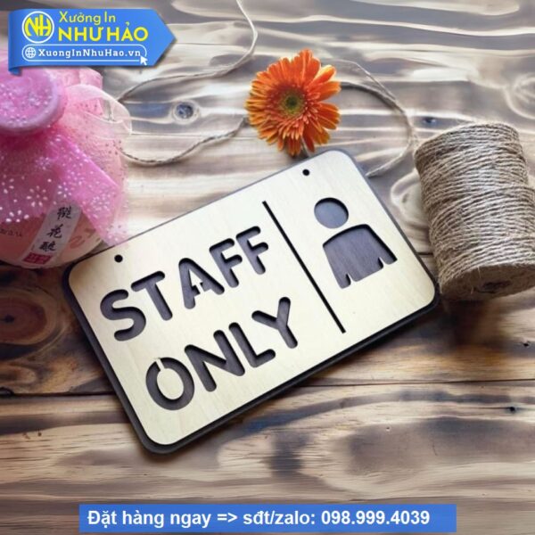 Biển Gỗ Toilet WC: Giải Pháp Trang Trí Thông Minh, Nâng Tầm Không Gian Sống Của Bạn