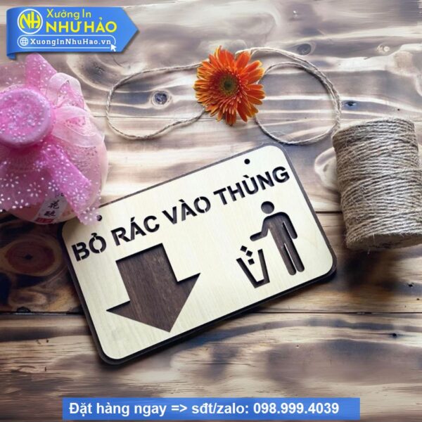 Biển Gỗ Cấm Hút Thuốc: Giải Pháp Thanh Lịch, Hiệu Quả Cho Không Gian Sạch. Thiết Kế Độc Đáo