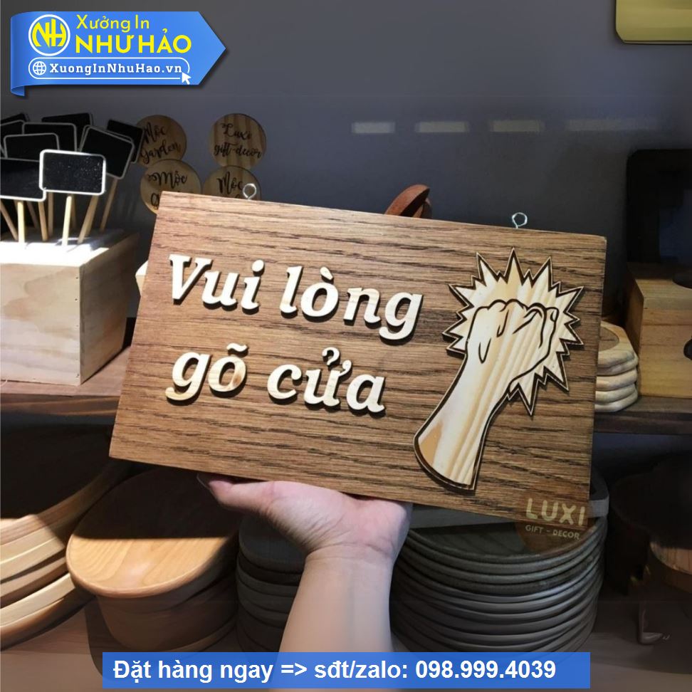 BIển Hiệu - Biển Gỗ