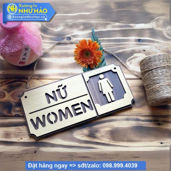 Biển Gỗ Toilet WC: Giải Pháp Trang Trí Thông Minh, Nâng Tầm Không Gian Sống Của Bạn