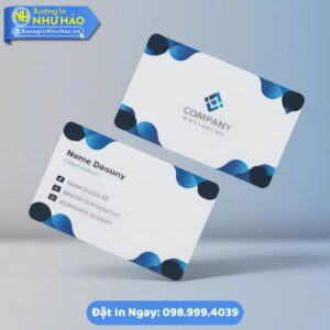 In Card Visit Tại Bắc Kạn Số Lượng Ít Theo Yêu Cầu Tại Xưởng In Như Hảo: Chất Lượng Đảm Bảo, Hỗ Trợ Tận Tâm