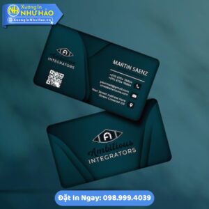 In Card Visit Tại Bắc Kạn Số Lượng Ít Theo Yêu Cầu Tại Xưởng In Như Hảo: Chất Lượng Đảm Bảo, Hỗ Trợ Tận Tâm