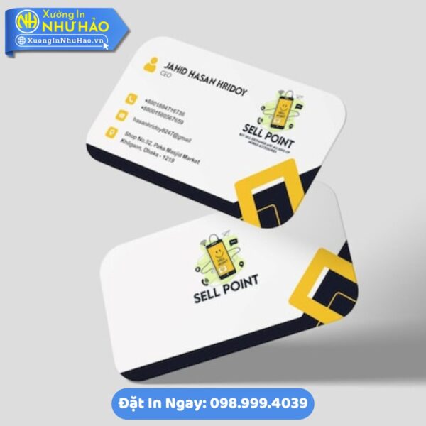 In Card Visit Tại Cao Bằng: Thiết Kế Đẹp, Chất Lượng Cao, Giá Tốt. Xưởng In Như Hảo - Uy Tín Hàng Đầu