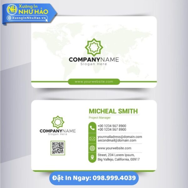 In Card Visit Tại Đông Hà Theo Yêu Cầu: Giá Ưu Đãi, Chất Lượng Đảm Bảo - Nâng Tầm Thương Hiệu Cá Nhân Và Doanh Nghiệp