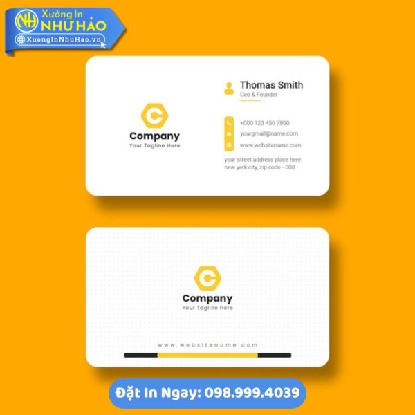 In Card Visit Tại Đông Hà Theo Yêu Cầu: Giá Ưu Đãi, Chất Lượng Đảm Bảo - Nâng Tầm Thương Hiệu Cá Nhân Và Doanh Nghiệp