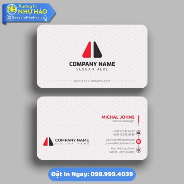 In Card Visit Tại Đồng Hới Theo Yêu Cầu: Chất Lượng Vượt Trội, Giá Cạnh Tranh, Giao Hàng Toàn Quốc