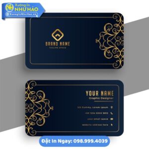 In Card Visit Tại Đồng Hới Theo Yêu Cầu: Chất Lượng Vượt Trội, Giá Cạnh Tranh, Giao Hàng Toàn Quốc