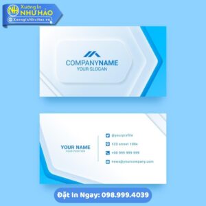 In Card Visit Tại Hà Tĩnh Theo Yêu Cầu: Giải Pháp Tối Ưu Cho Doanh Nghiệp, Hiển Thị Ấn Tượng
