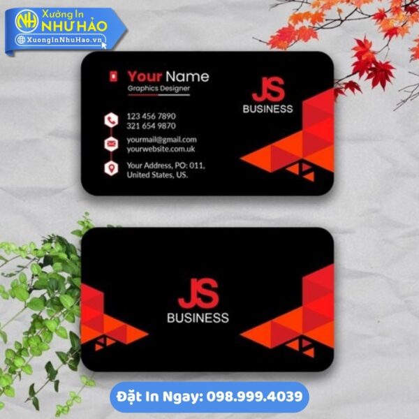 In Card Visit Tại Hòa Bình Uy Tín, Thiết Kế Theo Yêu Cầu, Test Màu Miễn Phí Tại Như Hảo