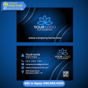 In Card Visit Tại Hòa Bình Uy Tín, Thiết Kế Theo Yêu Cầu, Test Màu Miễn Phí Tại Như Hảo