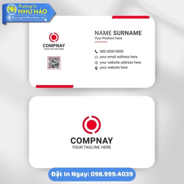 In Card Visit Tại Kon Tum Theo Yêu Cầu: Chất Lượng Cao, Giá Tốt Tại Xưởng In Như Hảo