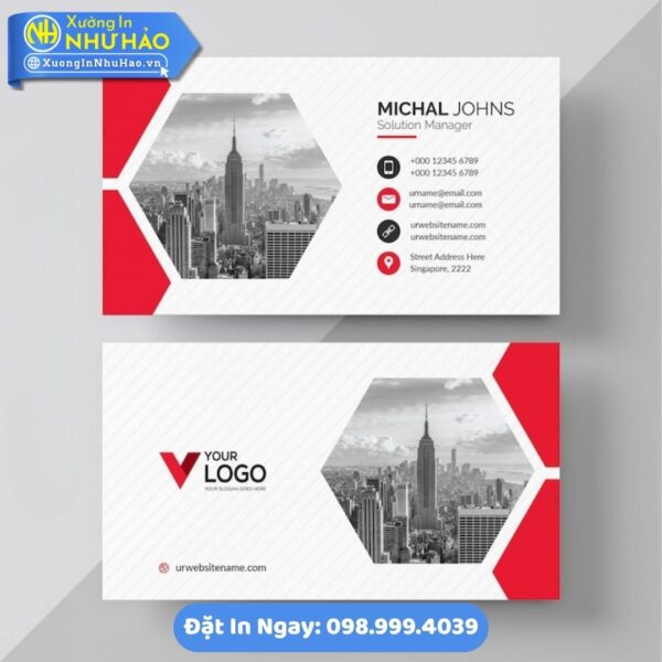 In Card Visit Tại Lạng Sơn: Chất Lượng, Uy Tín, Giá Tốt Tại Xưởng In Như Hảo