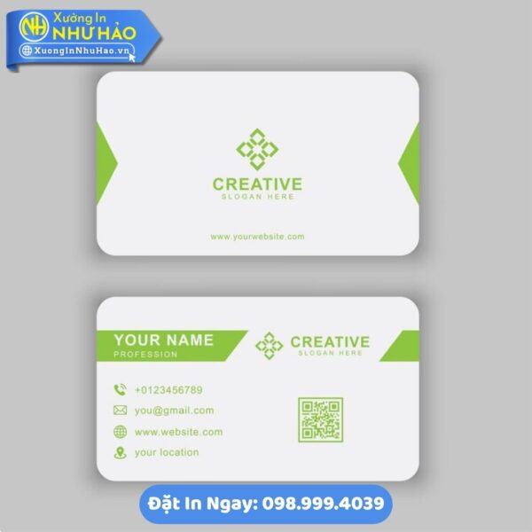 In Card Visit Tại Lạng Sơn: Chất Lượng, Uy Tín, Giá Tốt Tại Xưởng In Như Hảo