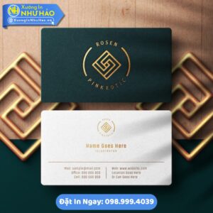 In Card Visit Tại Lào Cai Chất Lượng Cao, Giá Tốt, Thiết Kế Chuyên Nghiệp