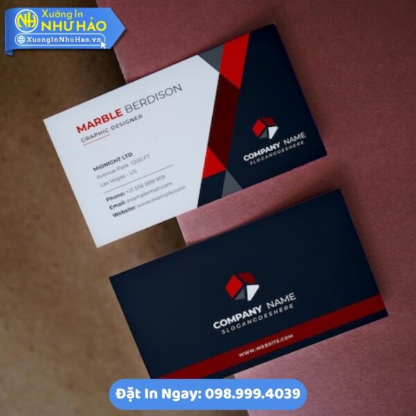 In Card Visit Tại Pleiku Theo Yêu Cầu - Chất Lượng Đỉnh Cao, Hỗ Trợ Test Màu Miễn Phí