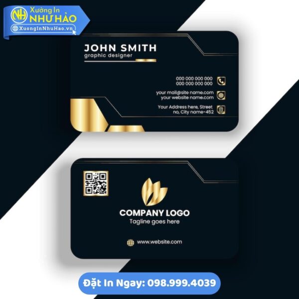 In Card Visit Quảng Ngãi Chất Lượng Cao, Thiết Kế Đẹp, Giá Tốt - Xưởng In Như Hảo