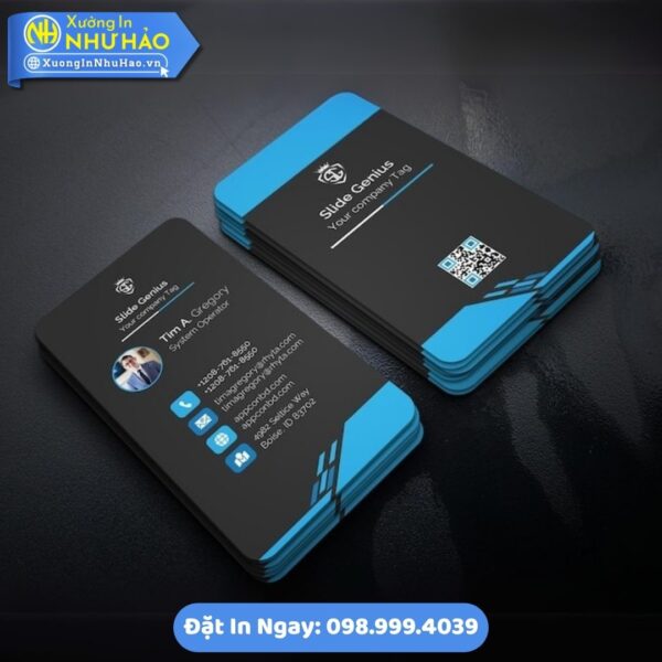 In Card Visit Tại Tam Kỳ Theo Yêu Cầu: Chất Liệu C300, PVC, Thiết Kế Đẹp, Giá Tốt