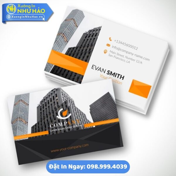 In Card Visit Tại Tam Kỳ Theo Yêu Cầu: Chất Liệu C300, PVC, Thiết Kế Đẹp, Giá Tốt