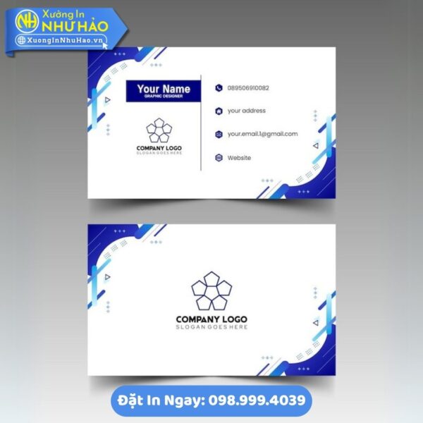 In Card Visit Thái Nguyên Chuyên Nghiệp, Chất Lượng Cao, Xưởng In Như Hảo - Giá Tốt, Thiết Kế Miễn Phí