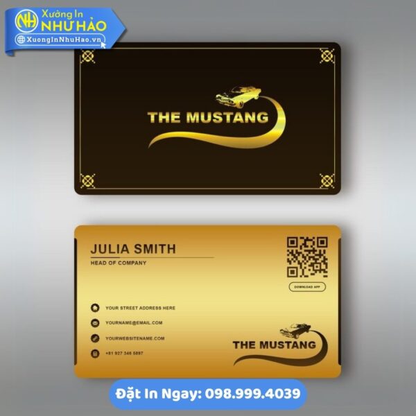 In Card Visit Tại Thanh Hóa Chất Lượng Cao, Thiết Kế Đẹp, Giá Tốt - Xưởng In Như Hảo. Giao Nhanh Toàn Quốc