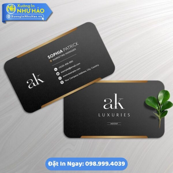 In Card Visit Tại Tuy Hòa Theo Yêu Cầu: Chất Lượng Cao, Thiết Kế Đẹp Mắt Tại Xưởng In Như Hảo