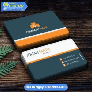 In Card Visit Tại Tuy Hòa Theo Yêu Cầu: Chất Lượng Cao, Thiết Kế Đẹp Mắt Tại Xưởng In Như Hảo