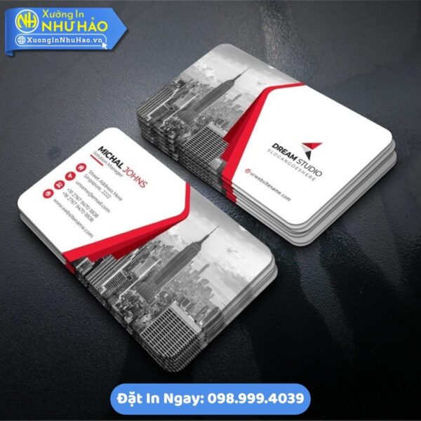In Card Visit Tại Vị Thanh Chất Lượng Cao, Giá Tốt, Thiết Kế Miễn Phí, Giao Nhanh - Xưởng In Như Hảo