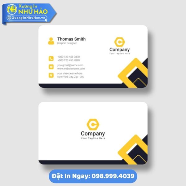 In Card Visit Tại Việt Trì: Xưởng In Như Hảo Cung Cấp Dịch Vụ Thiết Kế Theo Yêu Cầu, Chất Lượng Cao