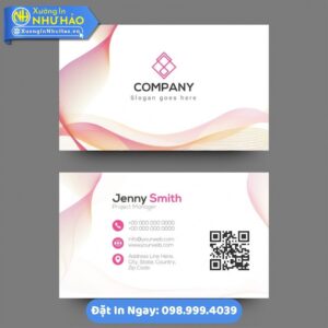 In Card Visit Tại Việt Trì: Xưởng In Như Hảo Cung Cấp Dịch Vụ Thiết Kế Theo Yêu Cầu, Chất Lượng Cao