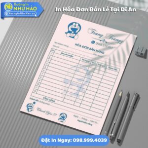 In Hóa Đơn Bán Lẻ Tại Dĩ An Theo Yêu Cầu: Đặt In Hóa Đơn 2 Liên Giá Rẻ, Chất Lượng Cao